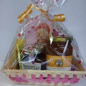Cestas de miel y otros productos